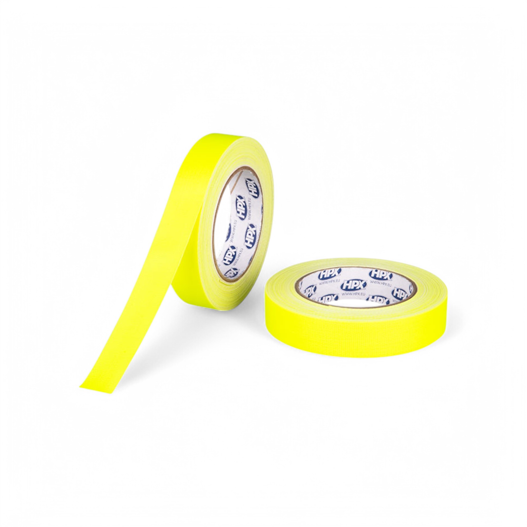 HPX GAFFER TAPE FLUO GEEL - 25MM X 25M
