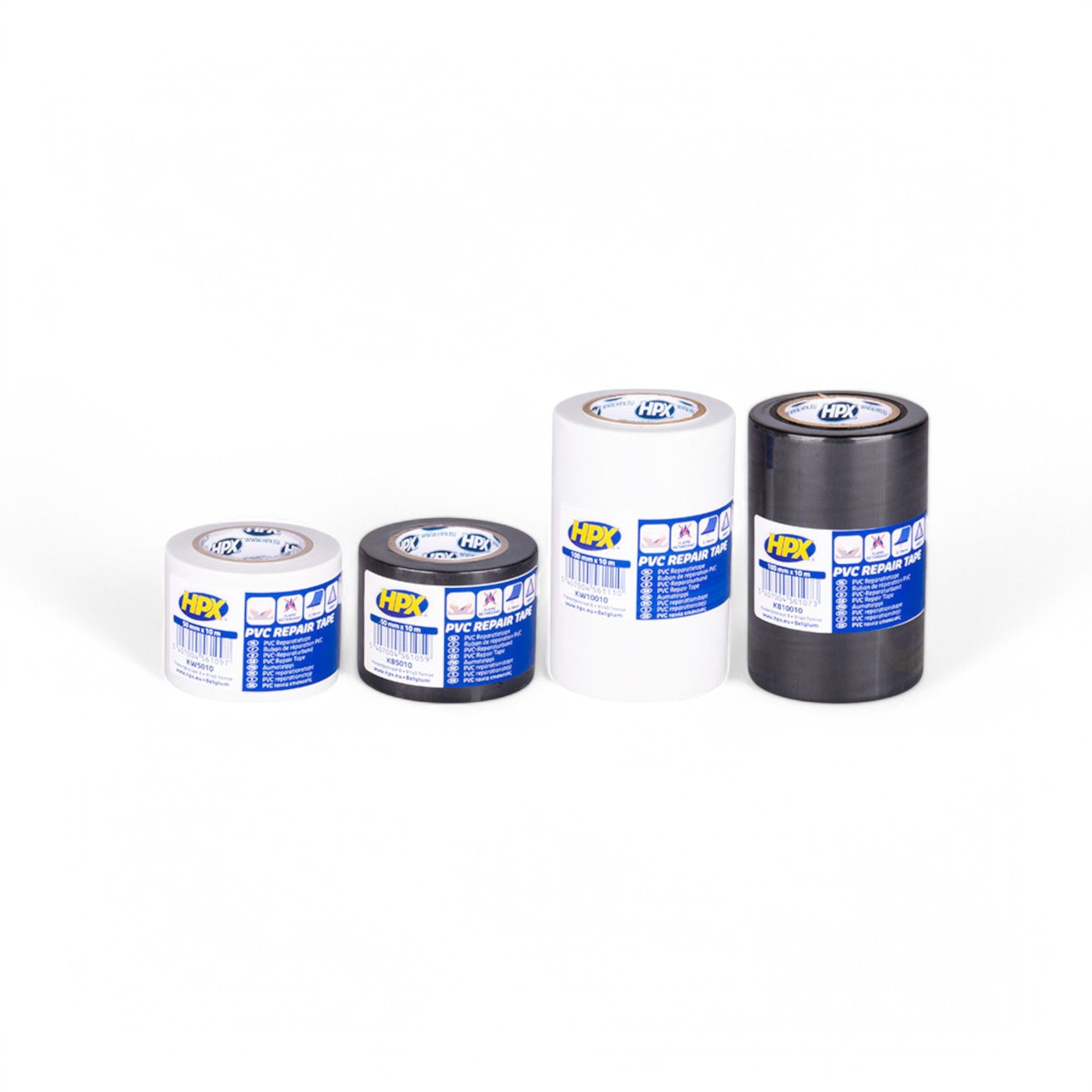 HPX AGRITAPE - ZWART 50MM X 10M