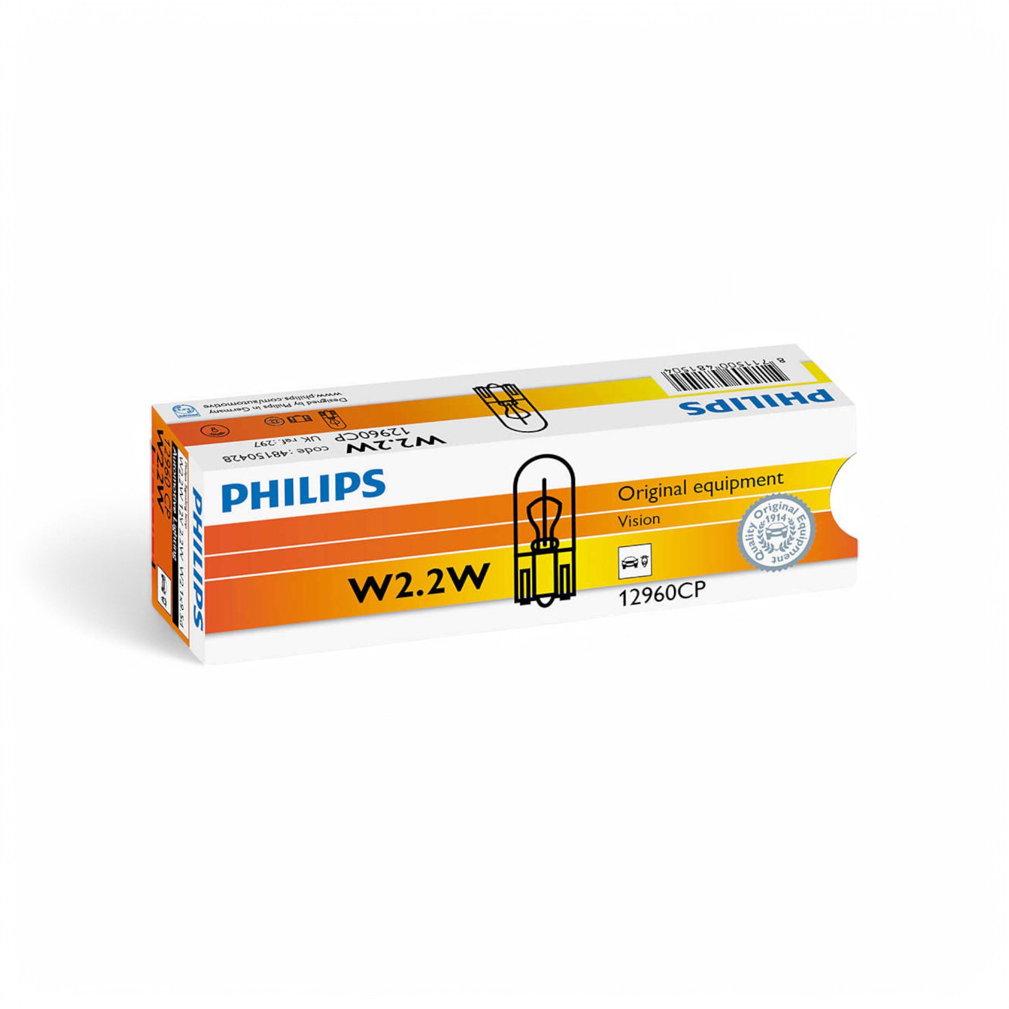PHILIPS 12V 2W W2,2W