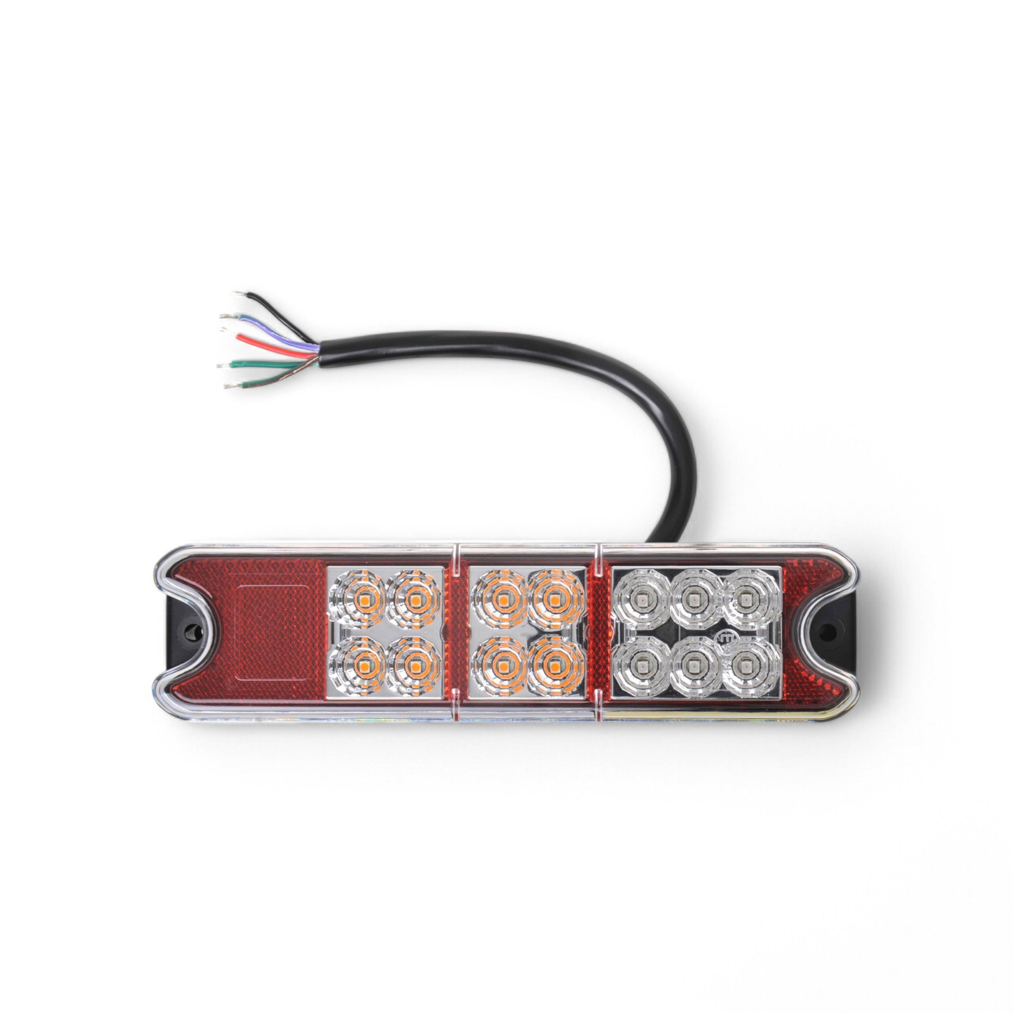 ACHTERLICHT 4 FUNCTIES 192X51MM 18 LED 2