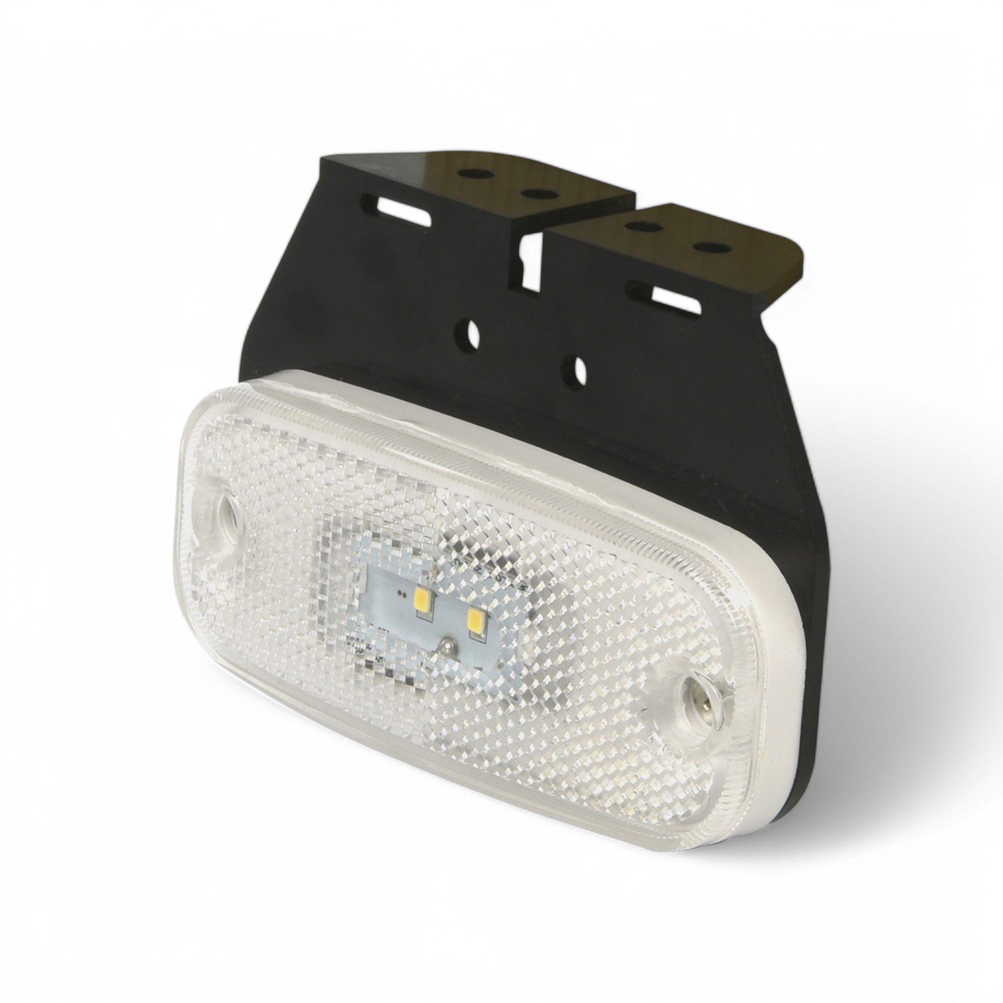 MARKERINGSLAMP 10-30V WIT 110X45MM LED MET HOUDER