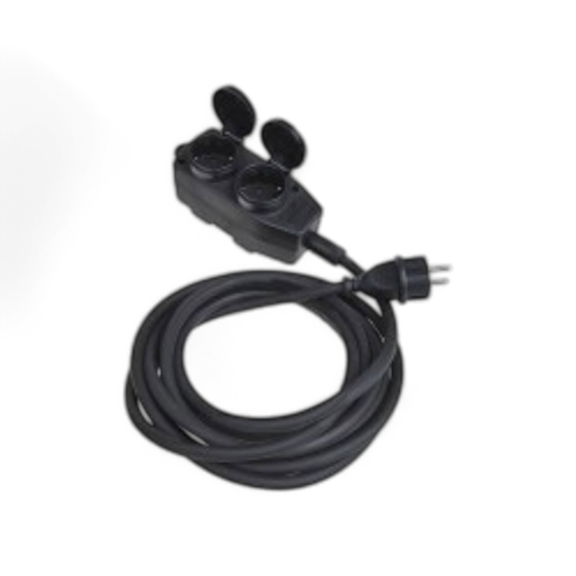 CEE 4-WEG STEKKERDOOS 1,5M (3XSCHUKO + 1X2-USB)