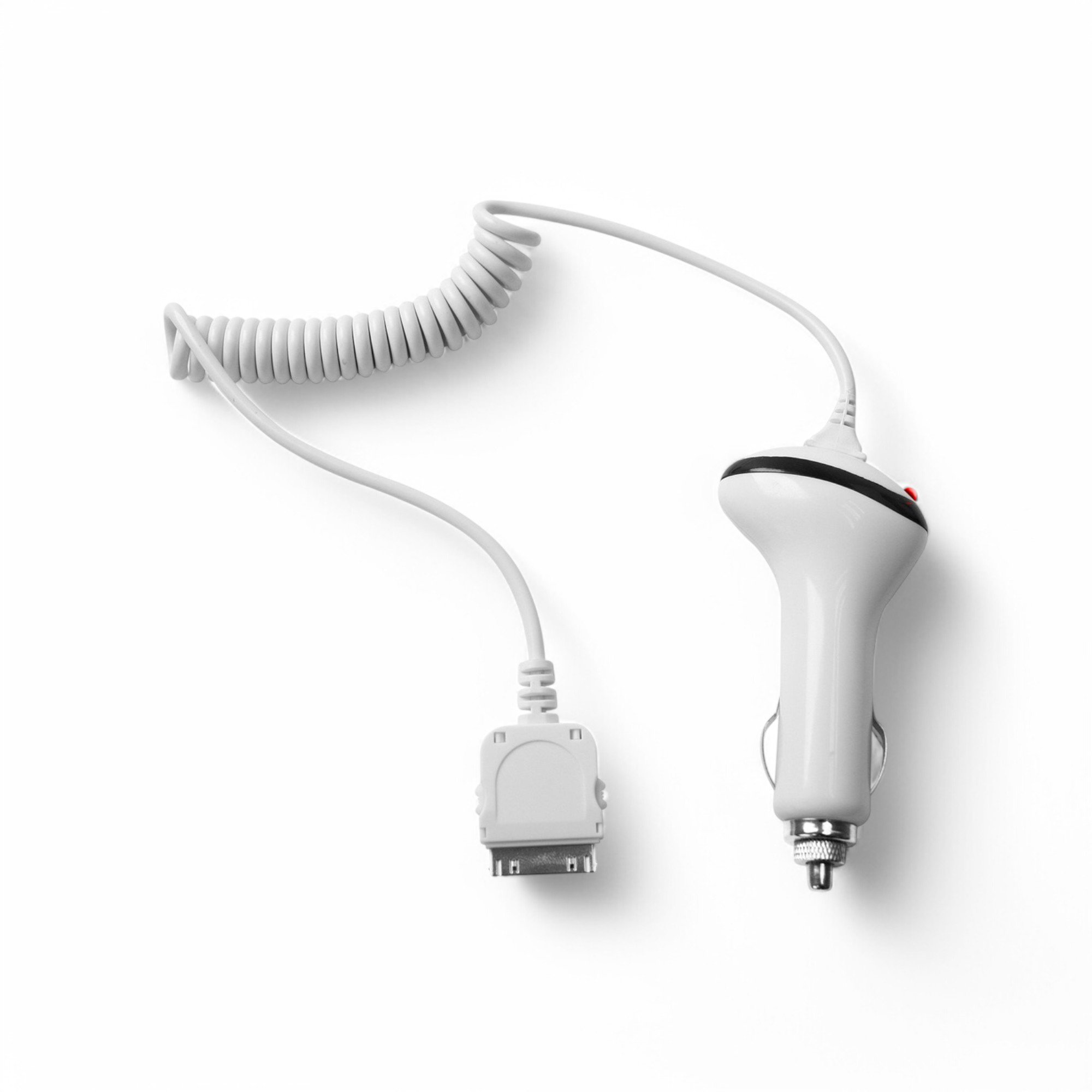 AUTOLADER 12V/24V VOOR IPHONE/IPOD