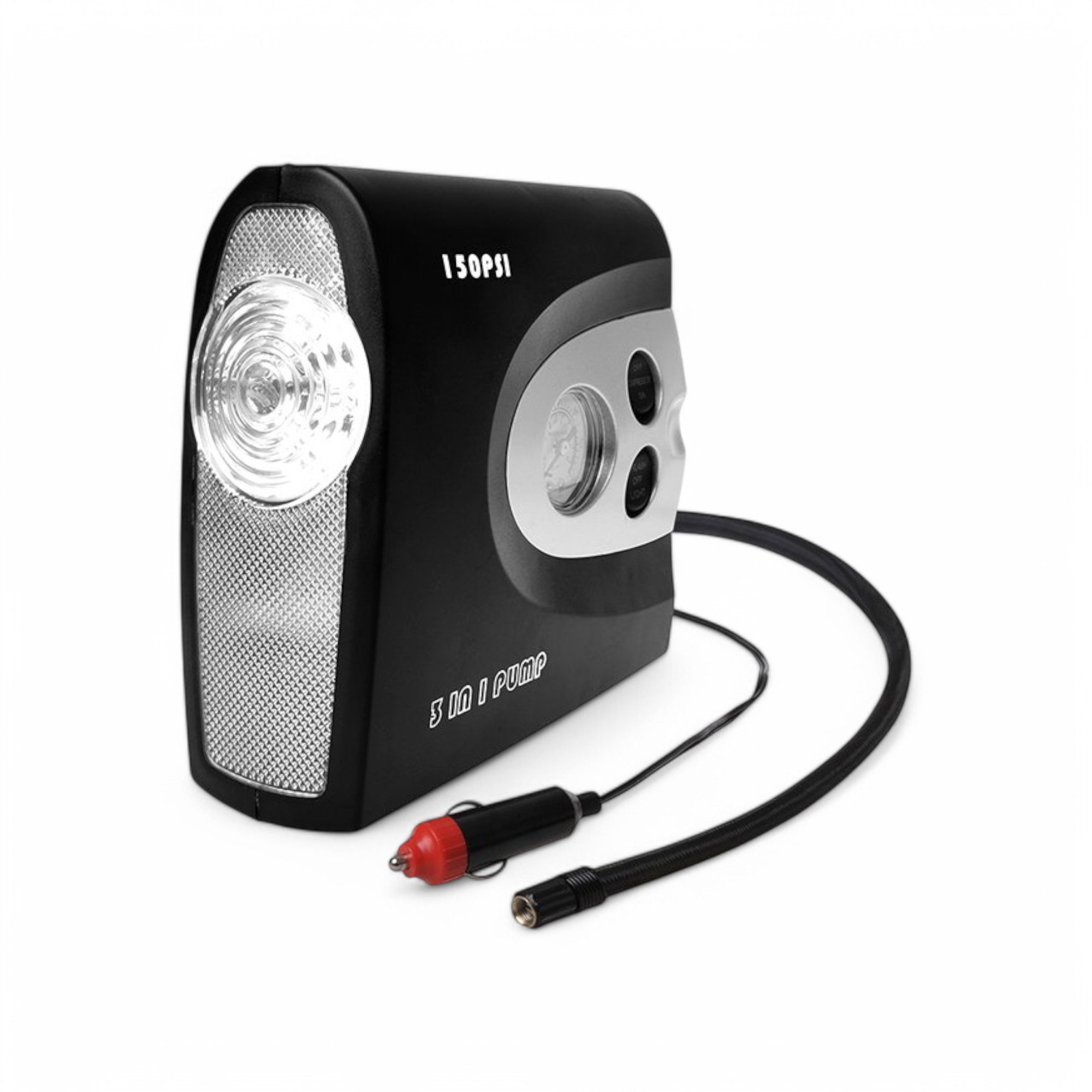 12V MINI-LUCHTCOMPRESSOR DE LUXE