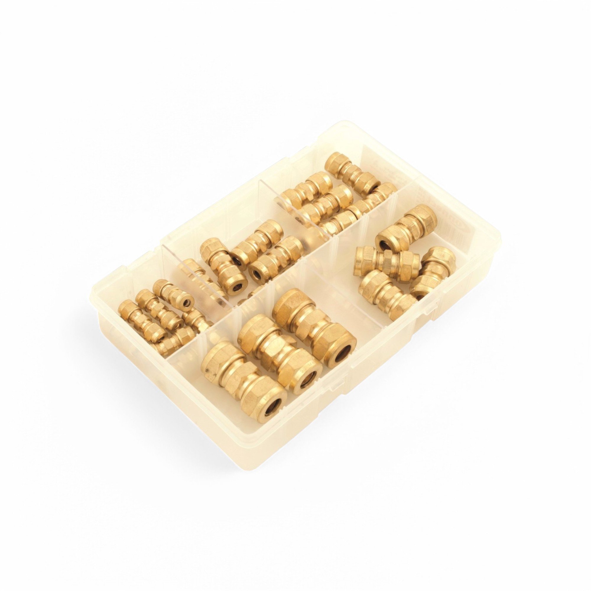ASSORTIMENT KNELKOPPELINGEN 3/16-1/2"INCH 25-DELIG 3