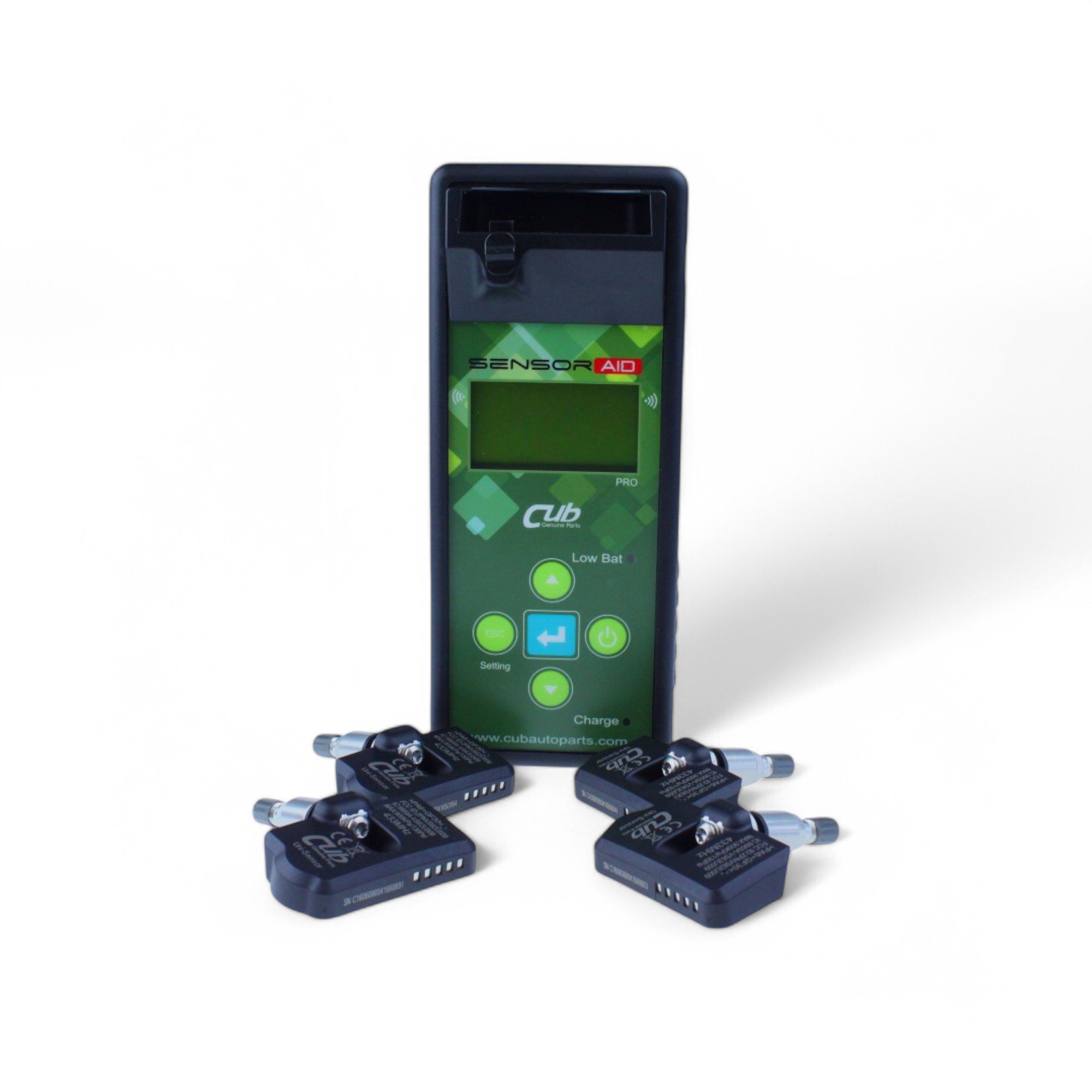 CUB SENSOR AID PRO + 4 CUB CLAMP-IN SENSOREN 3
