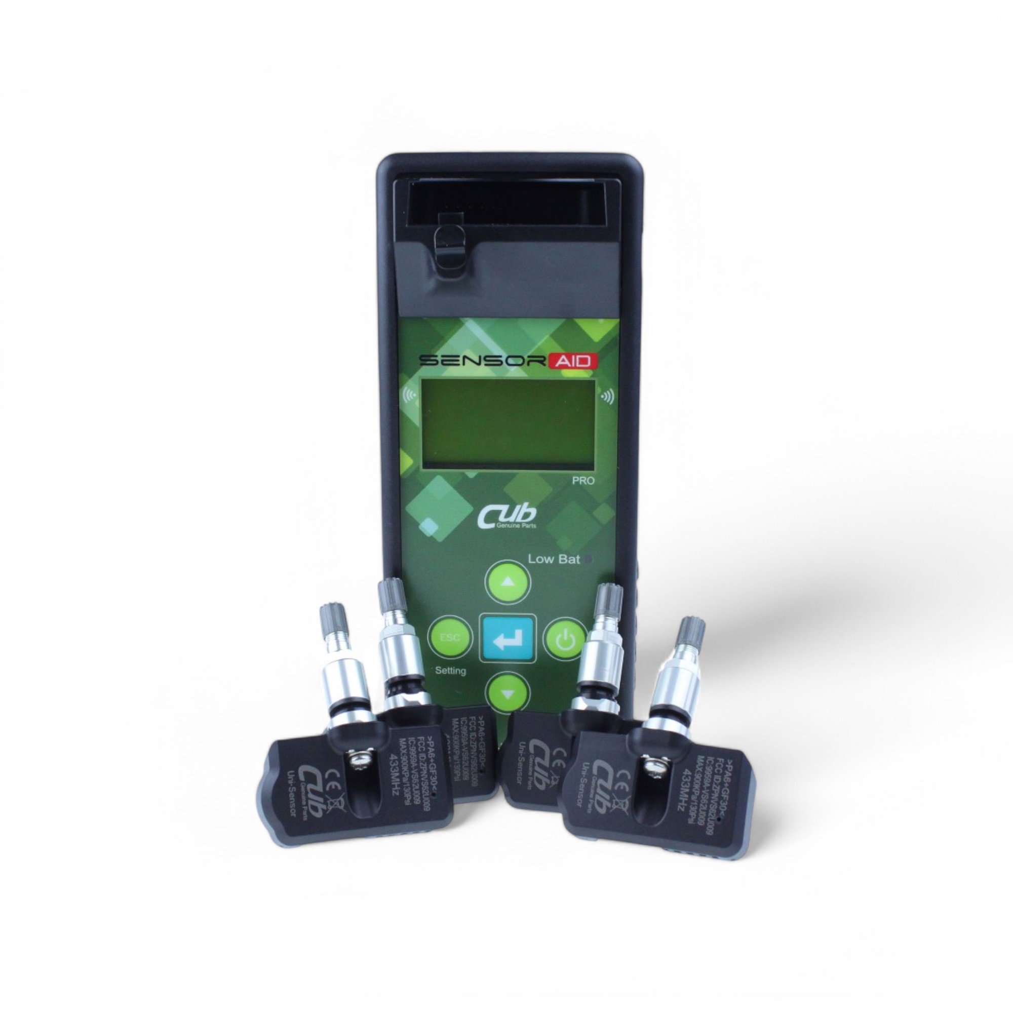 CUB SENSOR AID PRO + 4 CUB CLAMP-IN SENSOREN 4