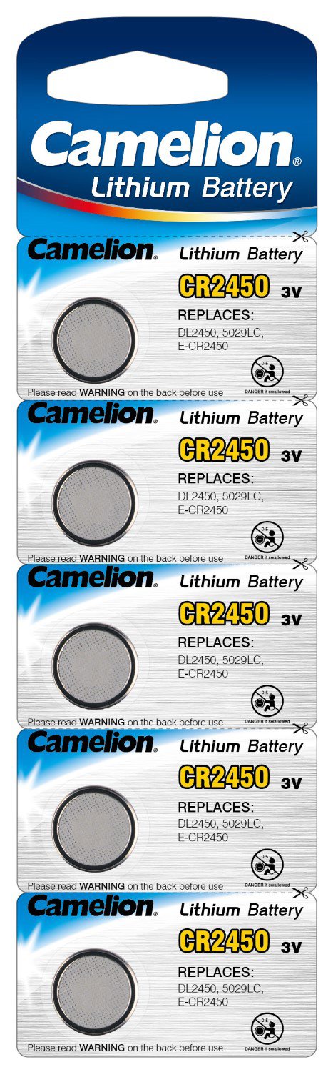 CAMELION LITHIUM CR2450 3V BLISTER