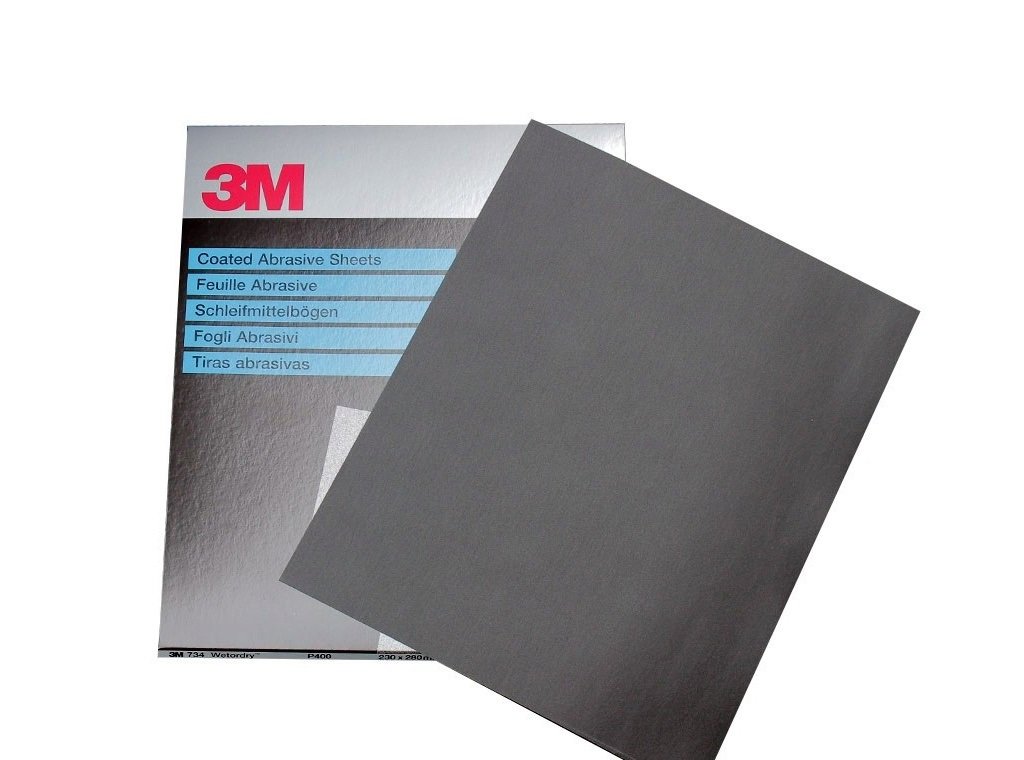 3M WETORDRY SCHUURVEL 734 230X280MM P180