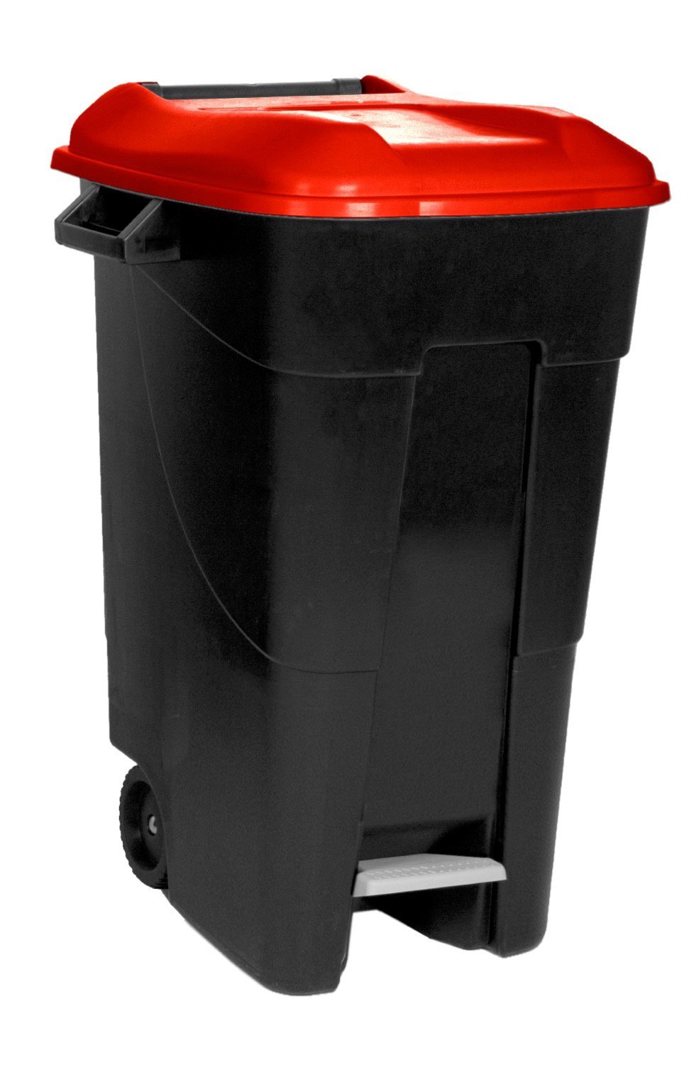 LEGE AFVAL CONTAINER 120L + PEDAAL ROOD