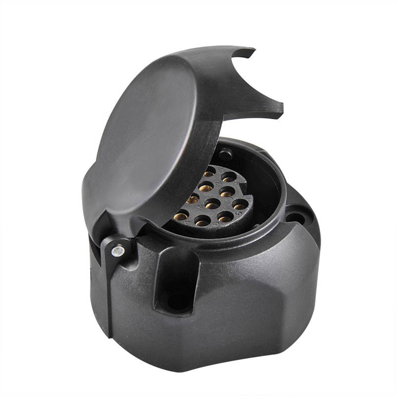 12V STEKKERDOOS 13-POLIG PVC TYPE JAEGER BULK