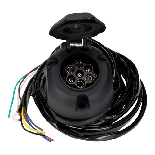 12V TREKHAAKKABELSET PVC 7+1 POLIG + KABEL 8 ADERIG 1,5METER
