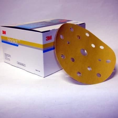 3M HOOKIT SCHUURSCHIJF 255P+ 150MM 15 GATEN P120