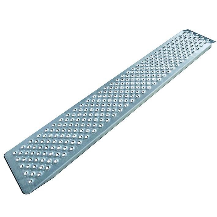 OPRIJPLAAT ALUMINIUM 183X25CM 500KG PER STUK