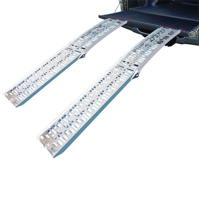 OPRIJPLAAT ALUMINIUM VOUWBAAR 220X28CM 340KG PER STUK