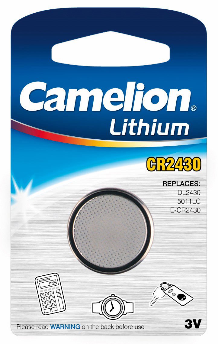 CAMELION LITHIUM CR2430 3V BLISTER