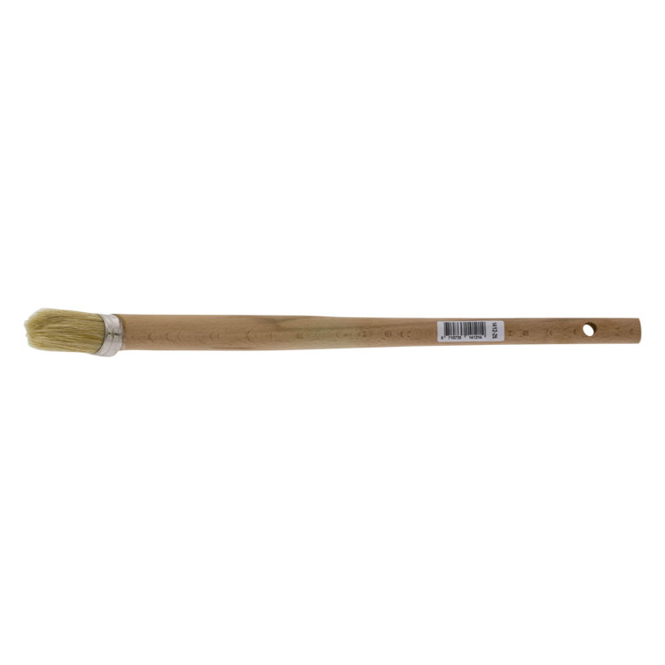 BOKKENPOOT, 25, HOUT, CHIN. WIT VAR.HAAR