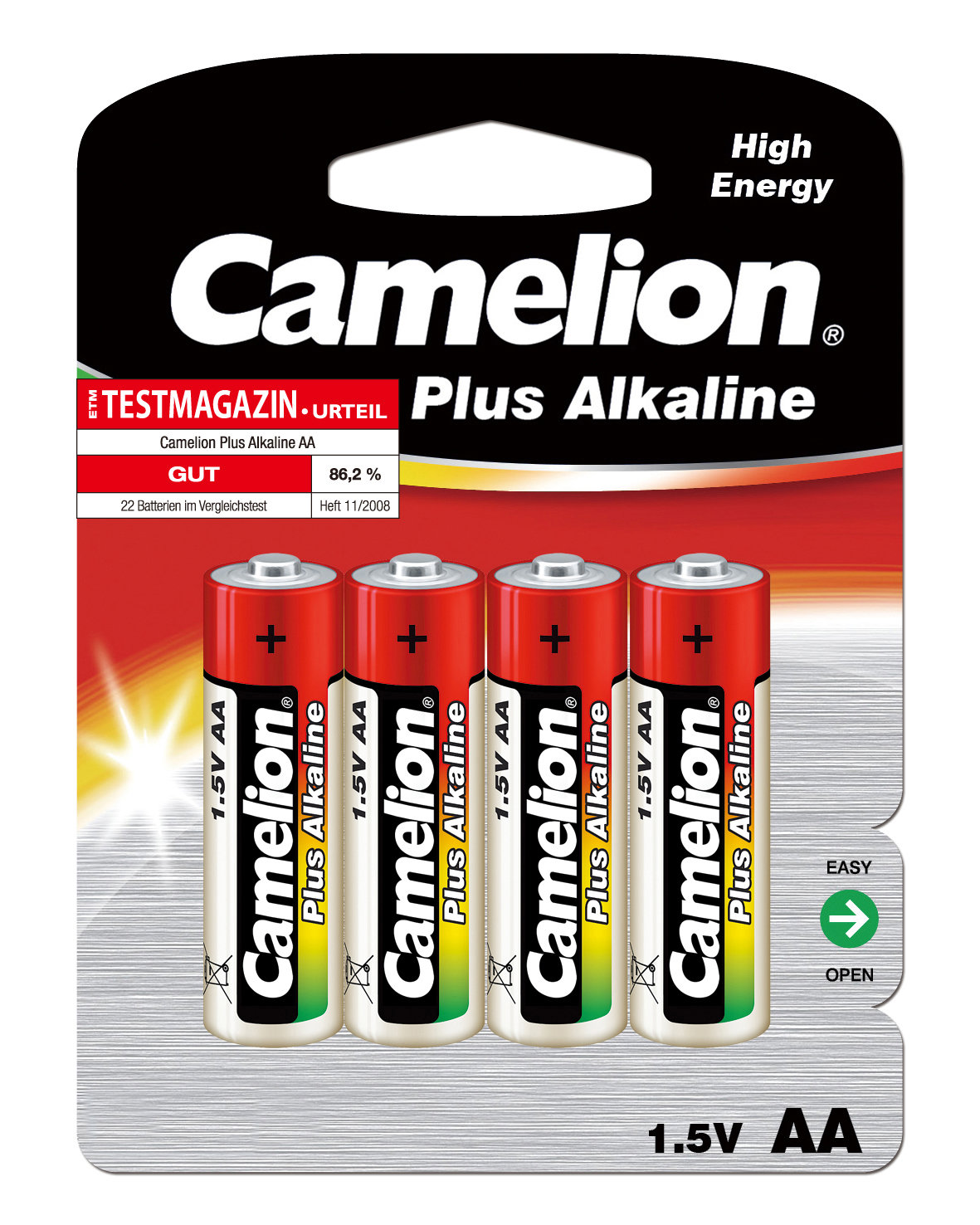 CAMELION PLUS ALKALINE AA/LR6 BLISTER