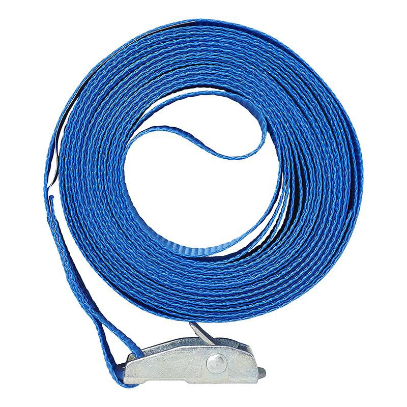 SPANBAND BLAUW MET SNELSLUITING 5 METER 4