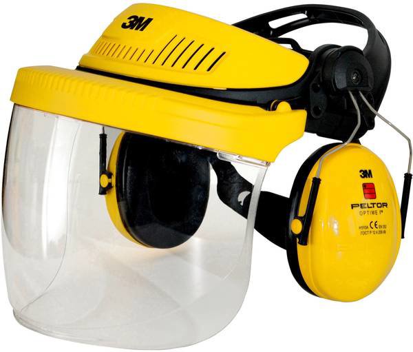 3M PELTOR G500 COMBINATIE MET OPTIME I GEHOORKAP EN 5F-11 VIZIER