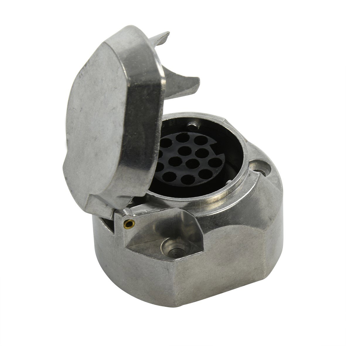12V STEKKERDOOS METAAL 13-POLIG TYPE JAEGER