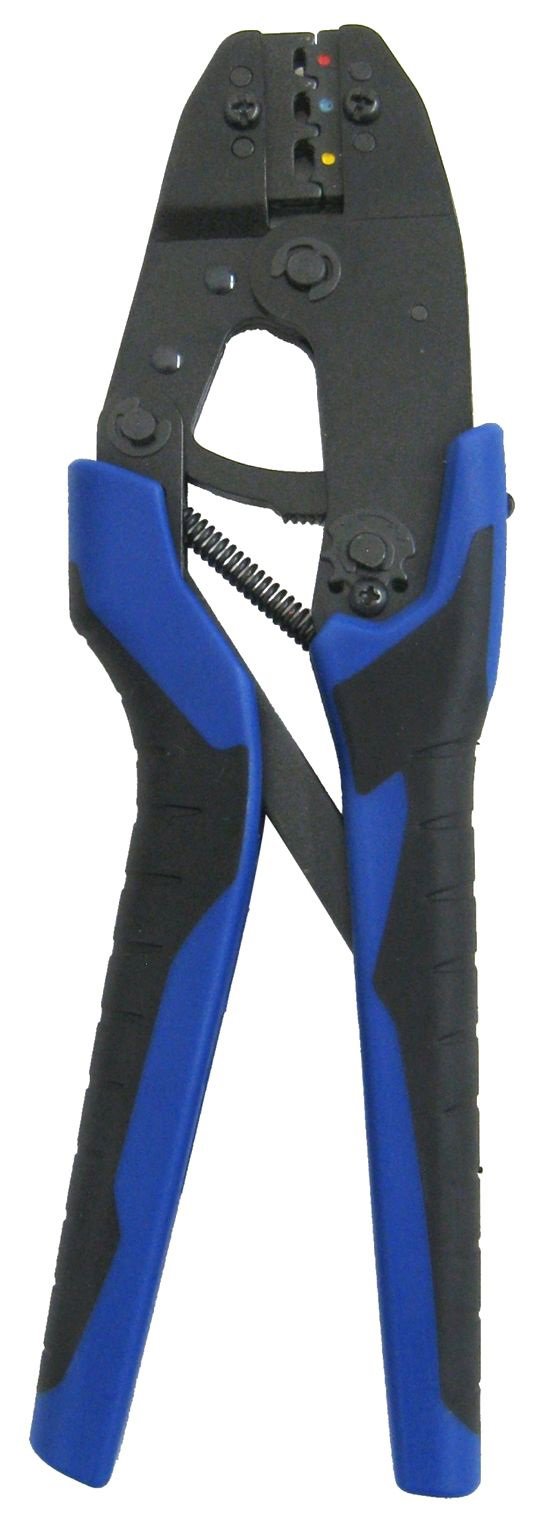 PRO MOMENT KRIMPTANG 10" GEÏSOLEERDE KABELSCHOENEN BLAUW/ZWART