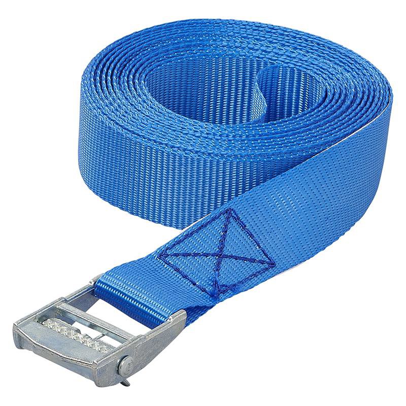 SPANBAND BLAUW MET SNELSLUITING 5 METER 3