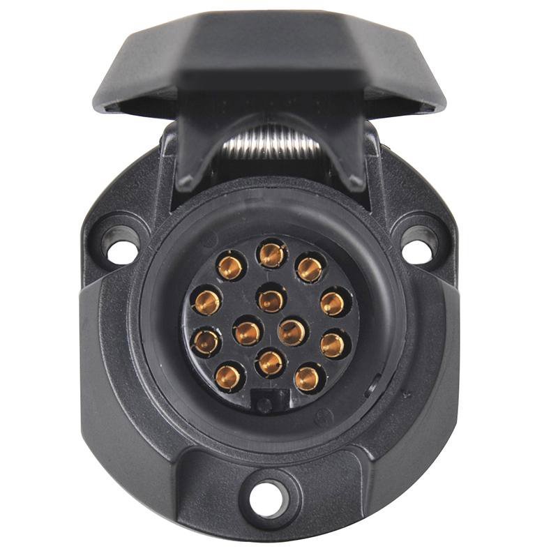 12V STEKKERDOOS 13-POLIG PVC TYPE JAEGER BULK 2