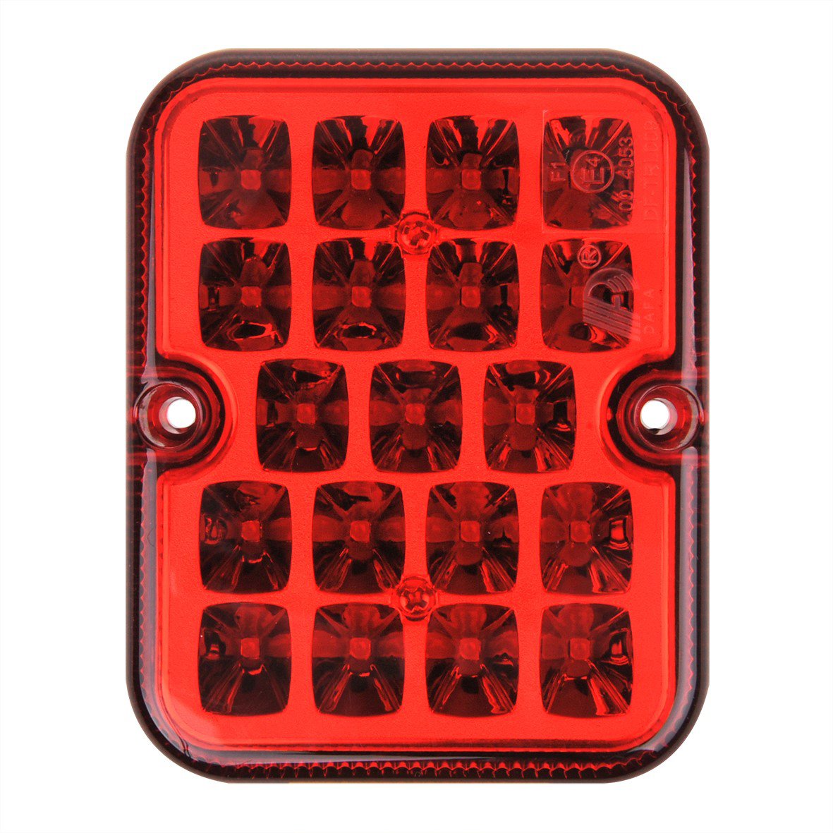MISTACHTERLICHT 100X81MM 19LED