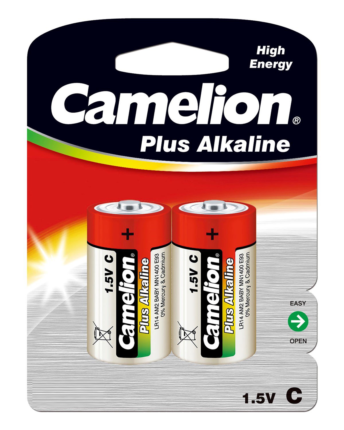 CAMELION PLUS ALKALINE C/LR14 BLISTER