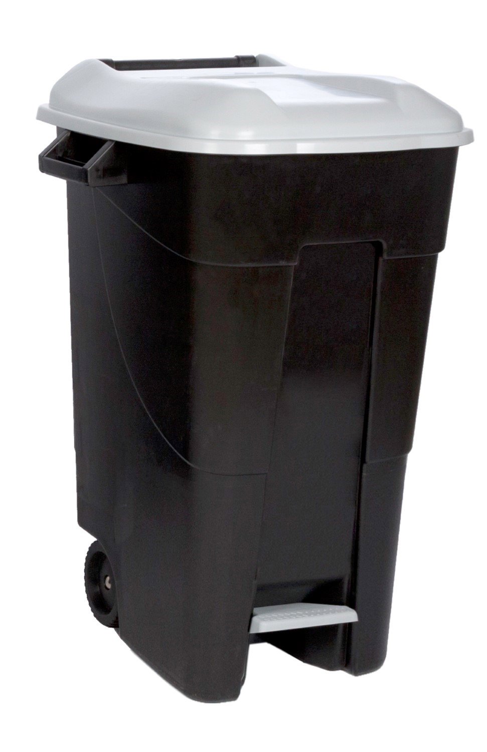LEGE AFVAL CONTAINER 120L + PEDAAL GRIJS