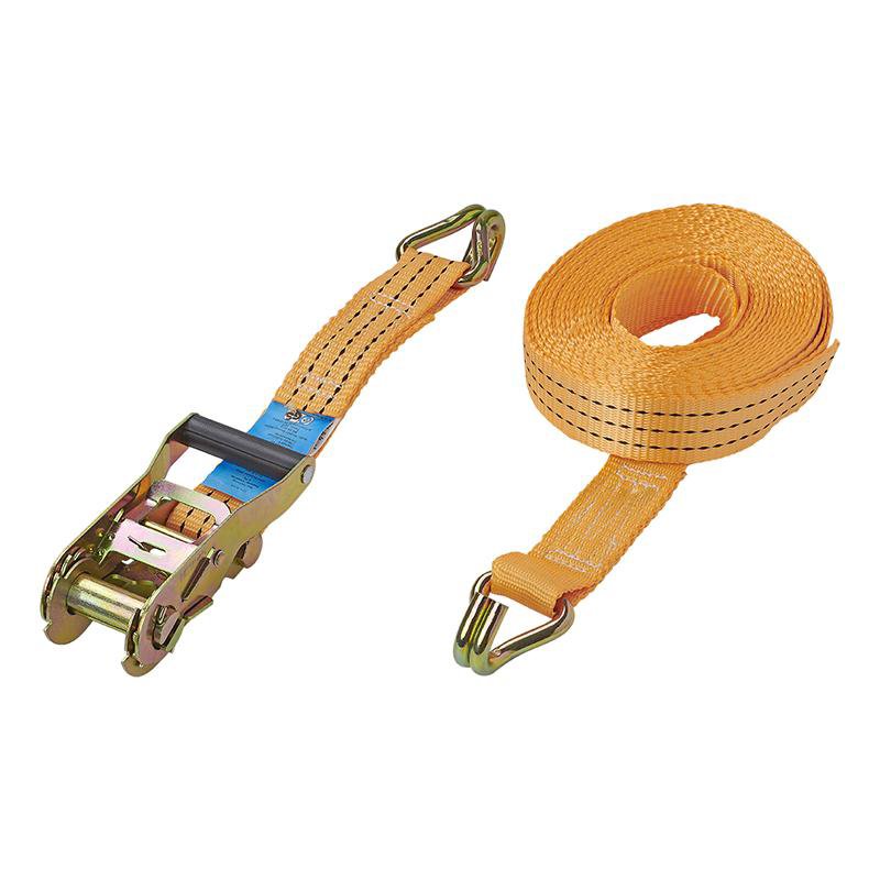 SPANBAND MET RATEL + 2 HAKEN 8 METER 3000KG