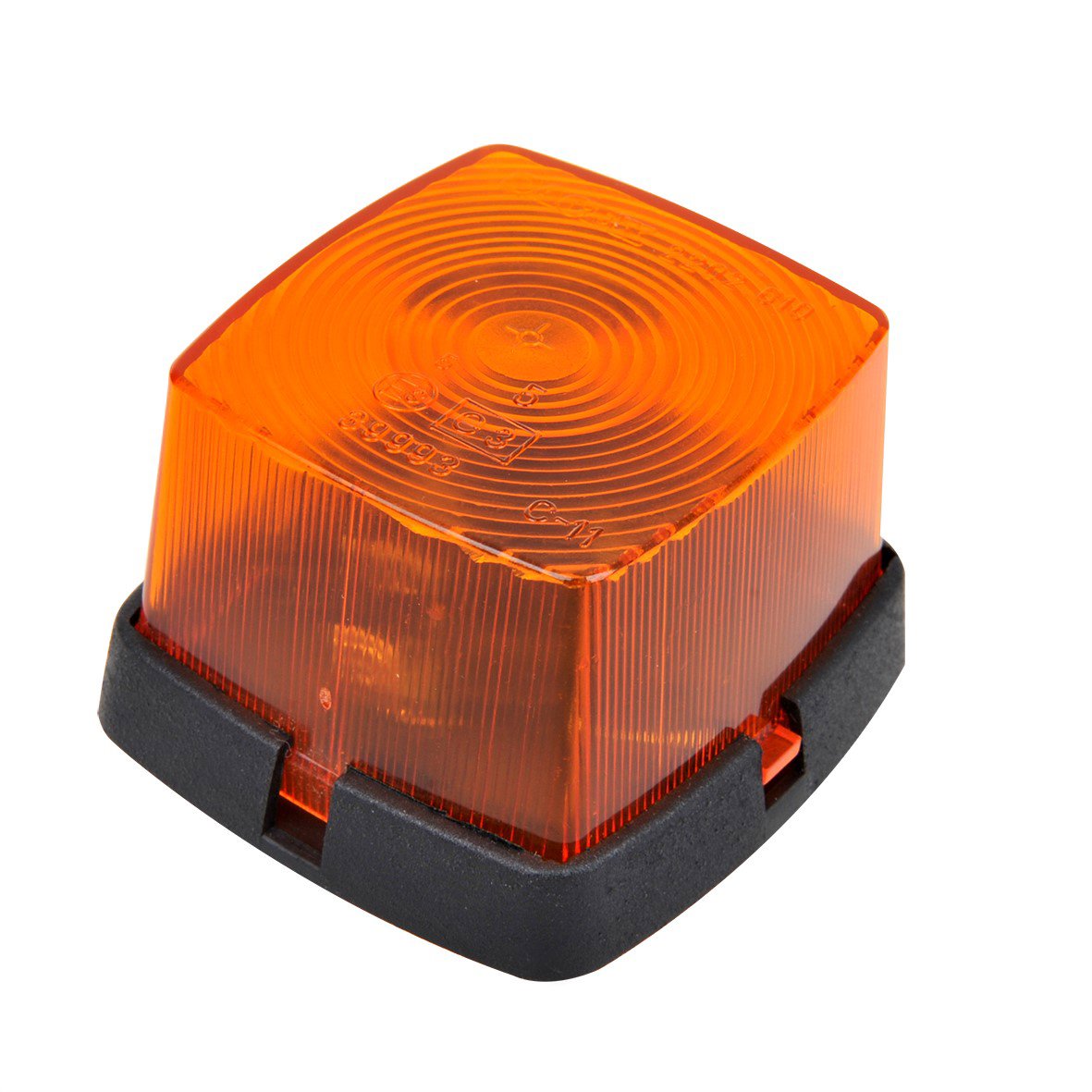 ZIJMARKERINGSLAMP ORANJE 66X62MM