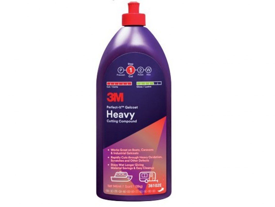 3M PERFECT-IT GELCOAT HEAVY CUTTING COMPOUND