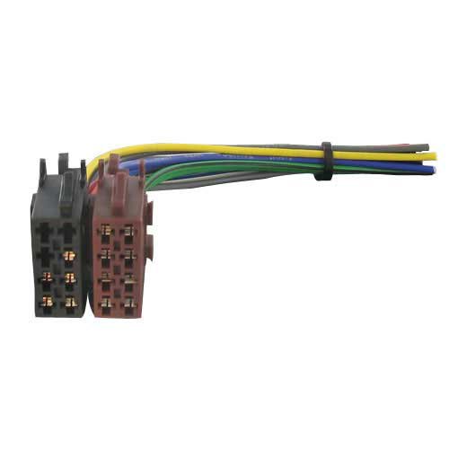 CÂBLE DE CONNEXION RADIO UNIVERSEL 2X8 PINS ISO MÂLE > BOUTS LIBRES