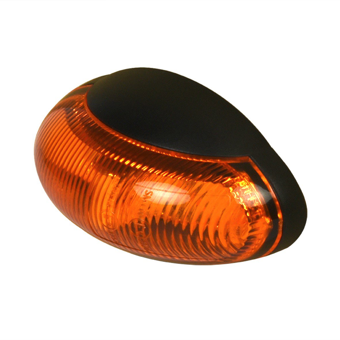 ZIJMARKERINGSLAMP 10-30V ORANJE 60X34MM LED
