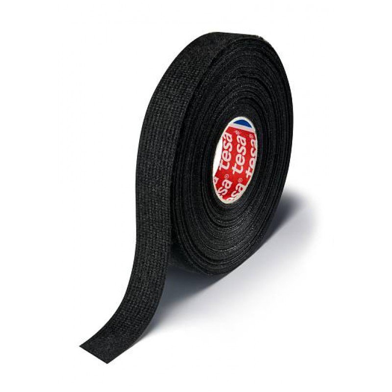 TESABAND 51618 L.25MTR X B.19MM ZWART