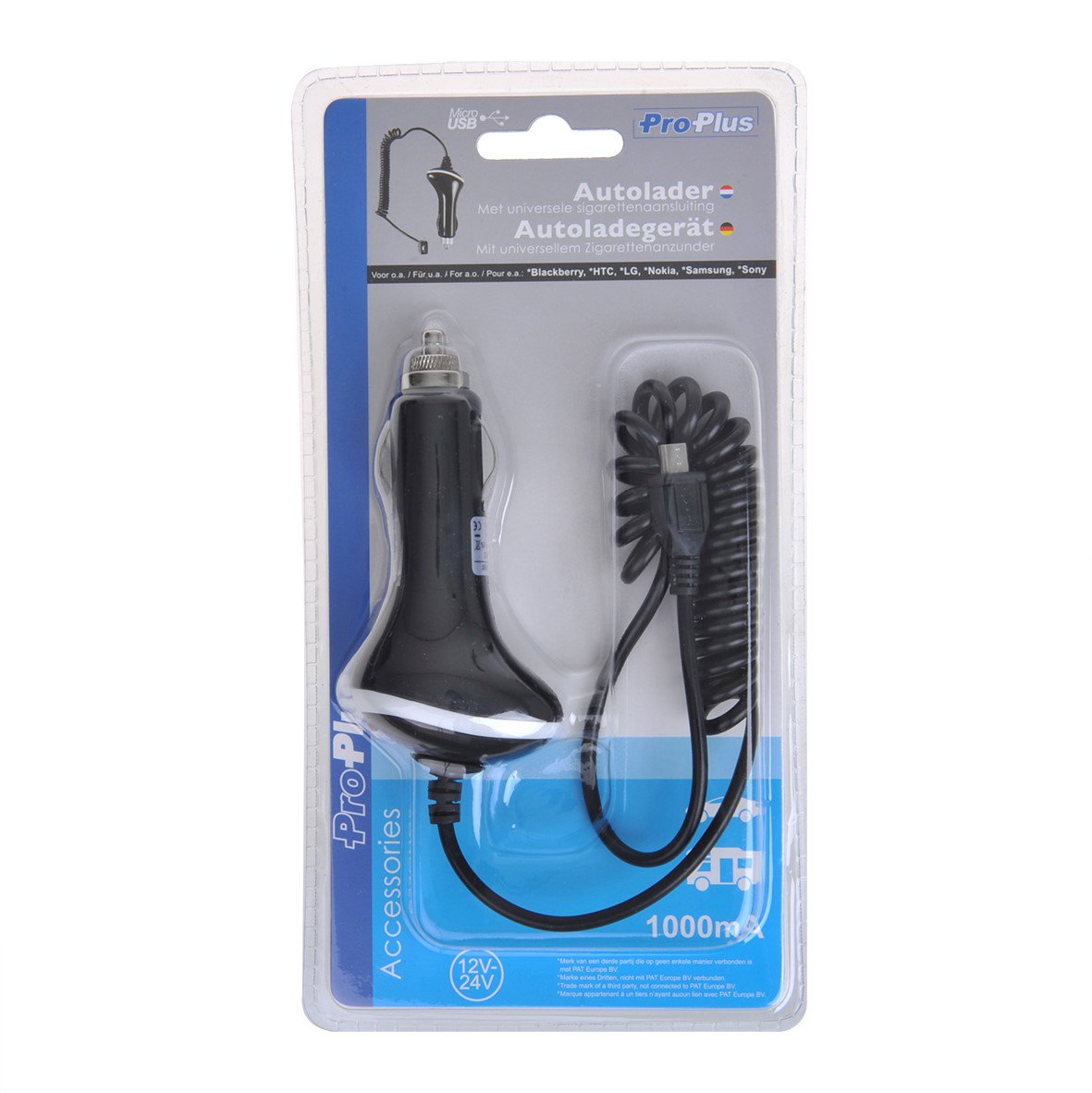 AUTOLADER 12V/24V MICRO USB 2