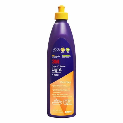 3M PERFECT-IT GELCOAT LIGHT CUTTING POLISH + WAX
