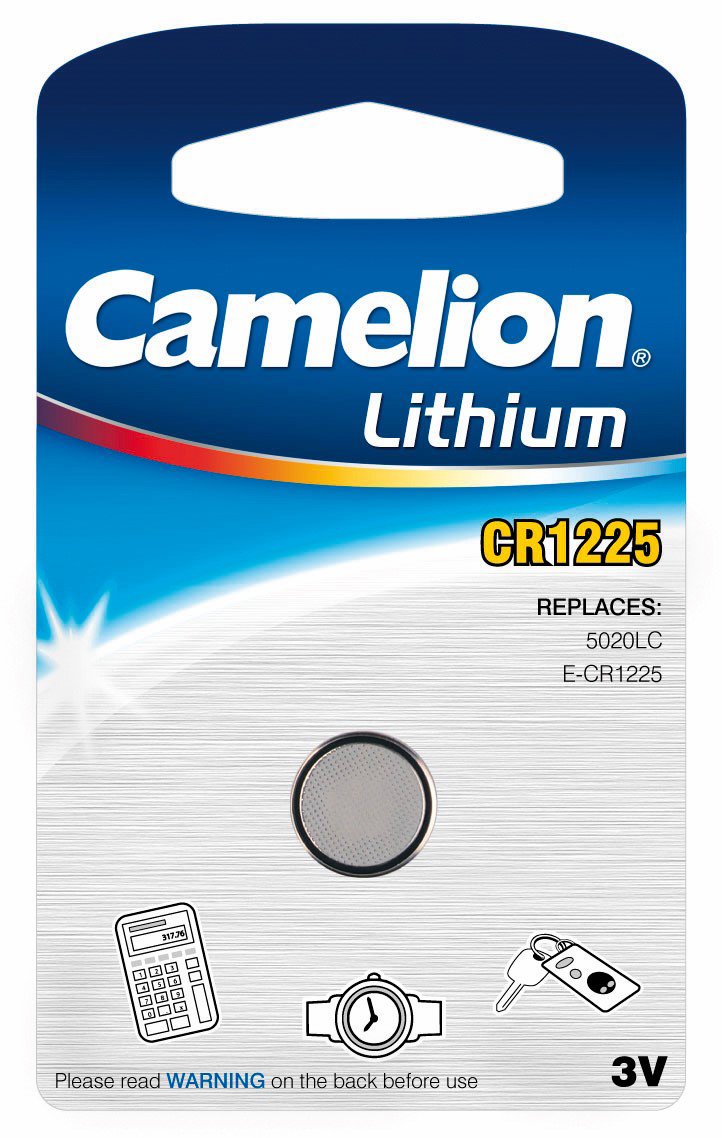 CAMELION LITHIUM CR1225 3V BLISTER