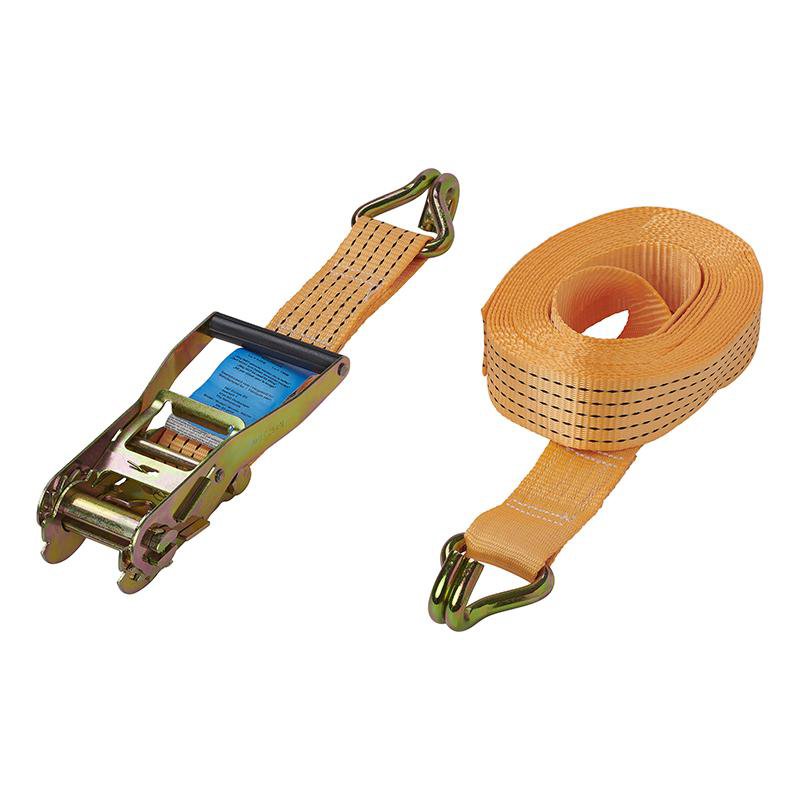 SPANBAND MET RATEL + 2 HAKEN 8 METER 5000KG