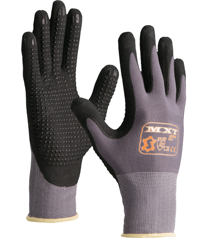 NITRILE MICRO FOAM MONTEURS HANDSCHOEN MET NOPPEN ZWART MAAT 9 (12)