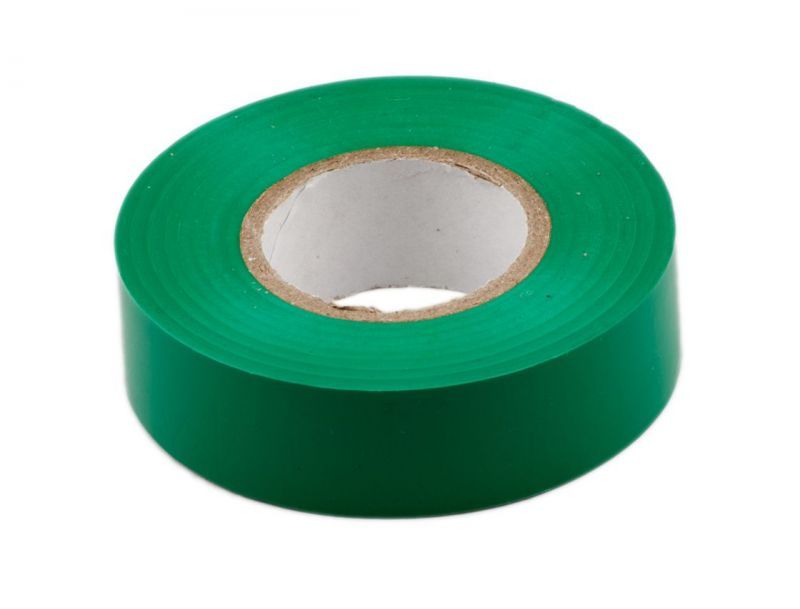 ISOLATIETAPE PVC GROEN 10METER 19MM