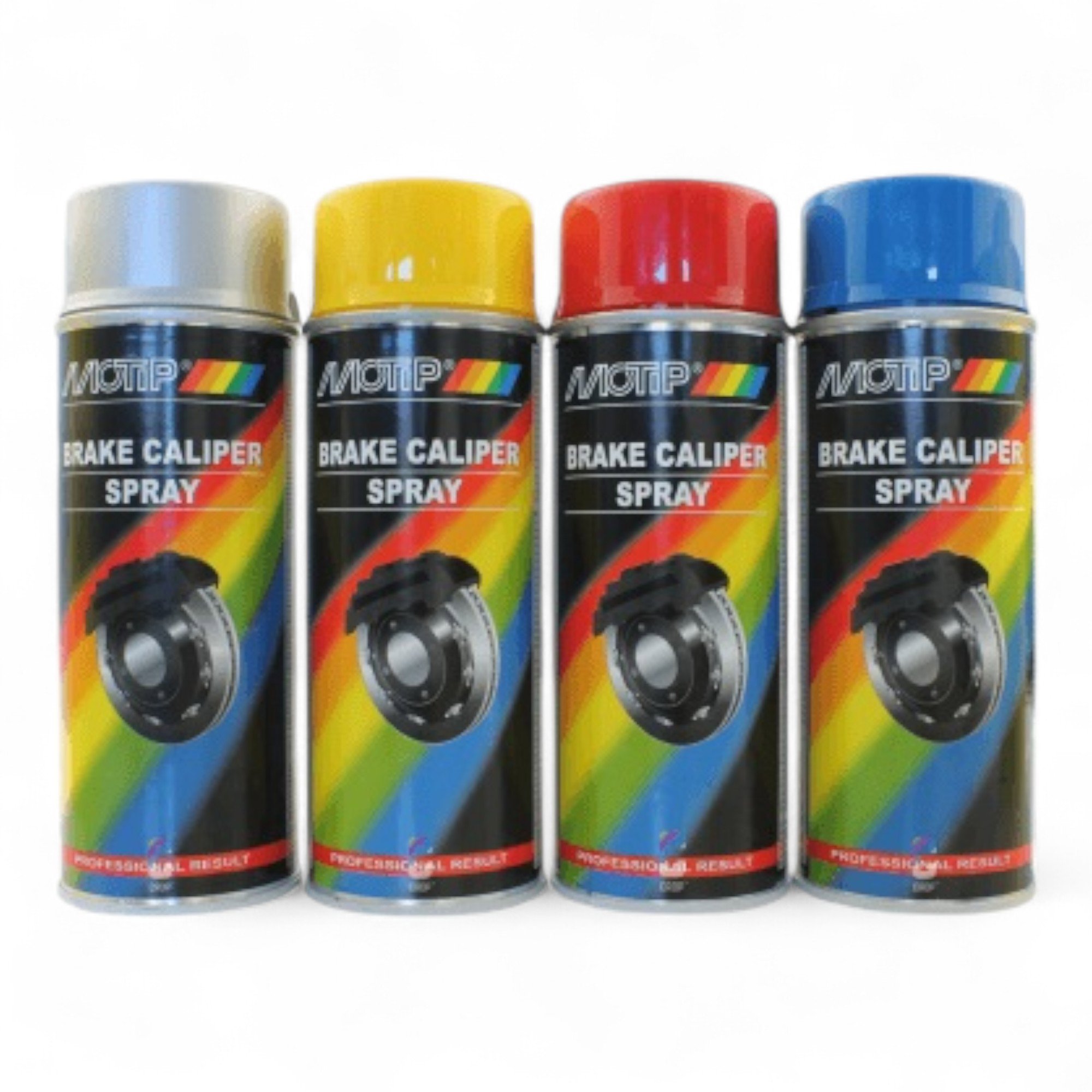 Brake caliper spray