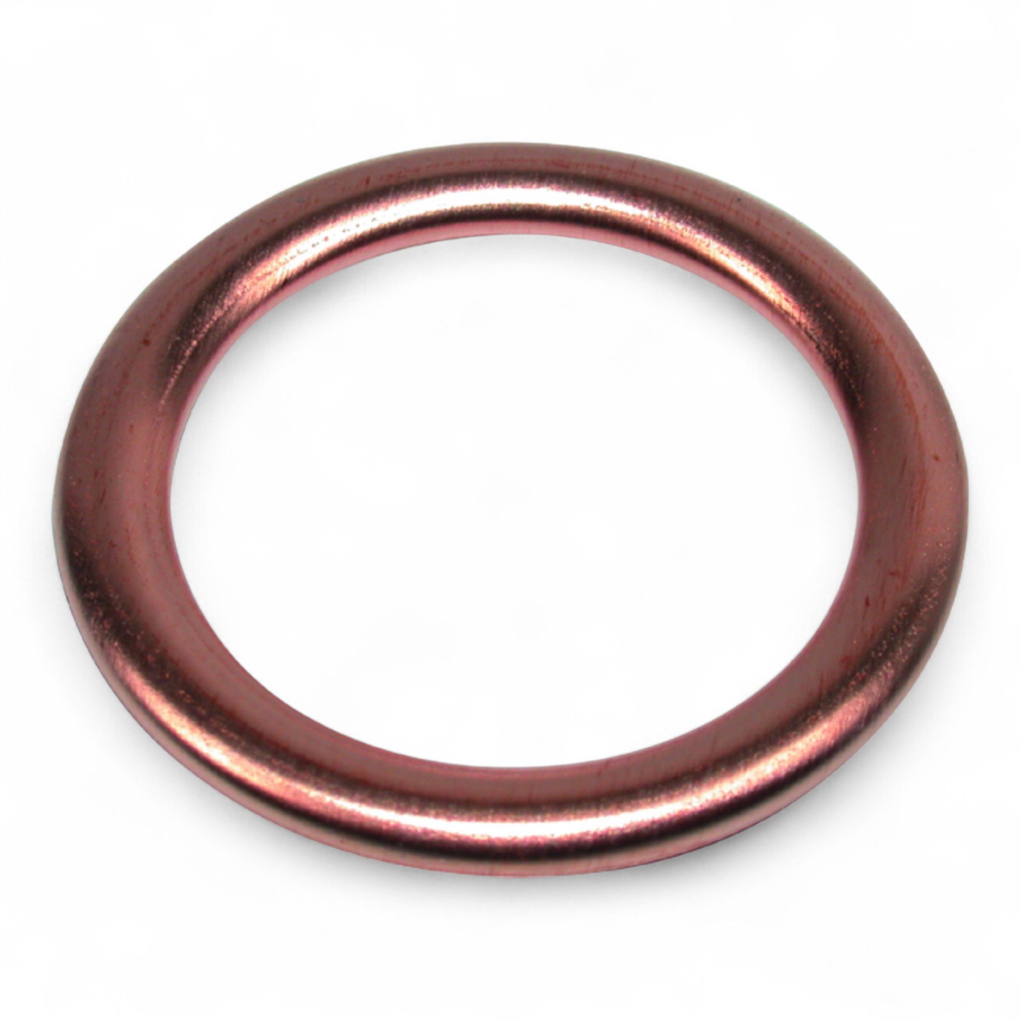 Filled copper sealing rings