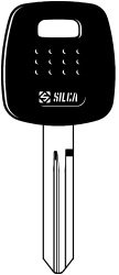 SILCA TRANSPONDERSLEUTEL Z/CHIP MET DOP