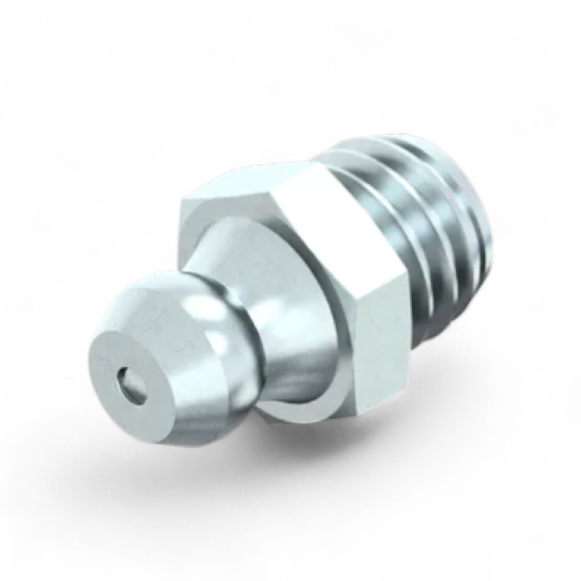DIN 71412 SMEERNIPPEL VERZINKT M10X1,00-45°