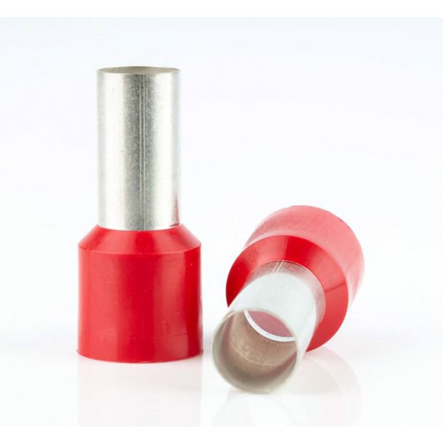 ADEREINDHULS ROOD 10MM² LENGTE=6