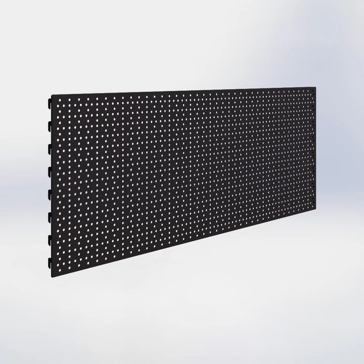 ACHTERWAND PERFORATIE - 40X100CM - ZWART (1ST)