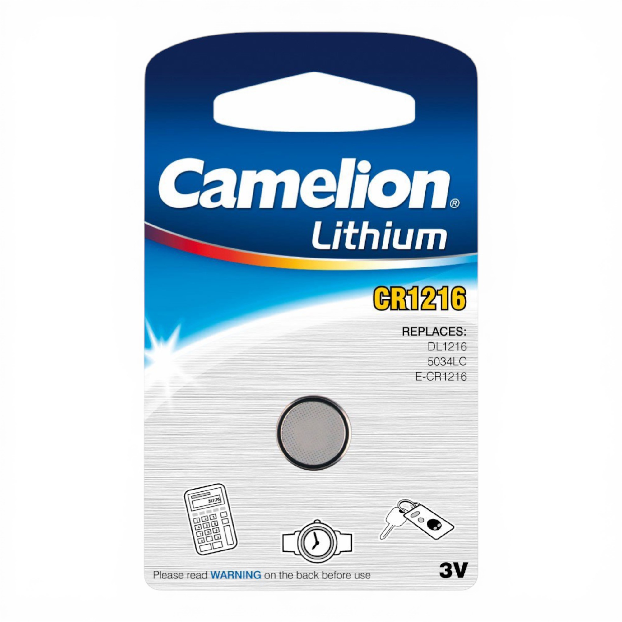 CAMELION LITHIUM CR1216 3V BLISTER